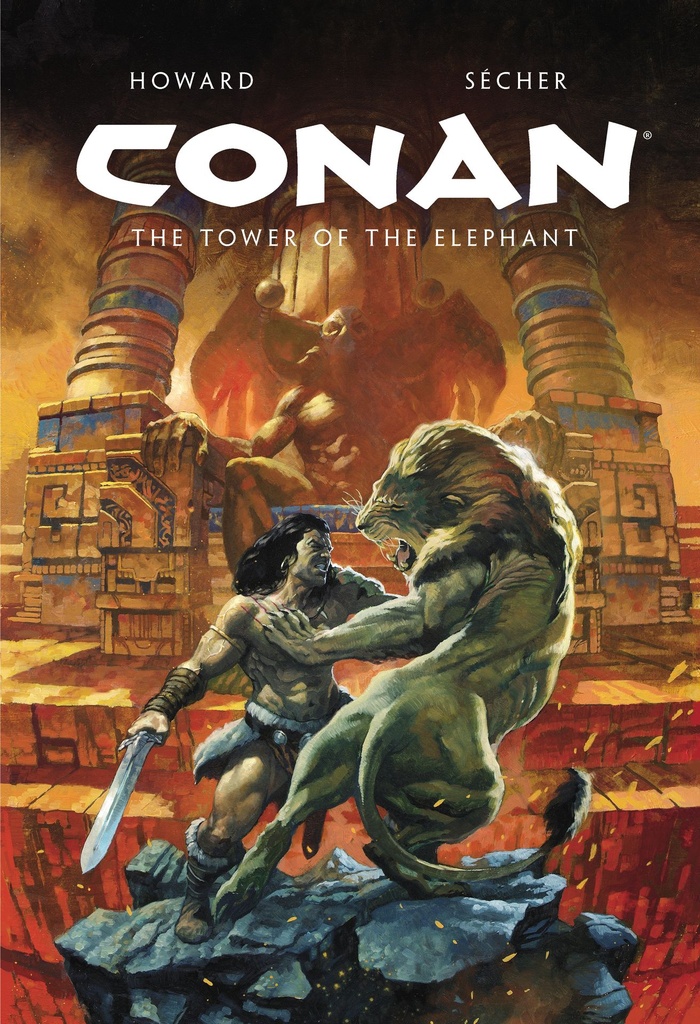 CONAN ILLUSTRATED THE TOWER OF THE ELEPHANT HC