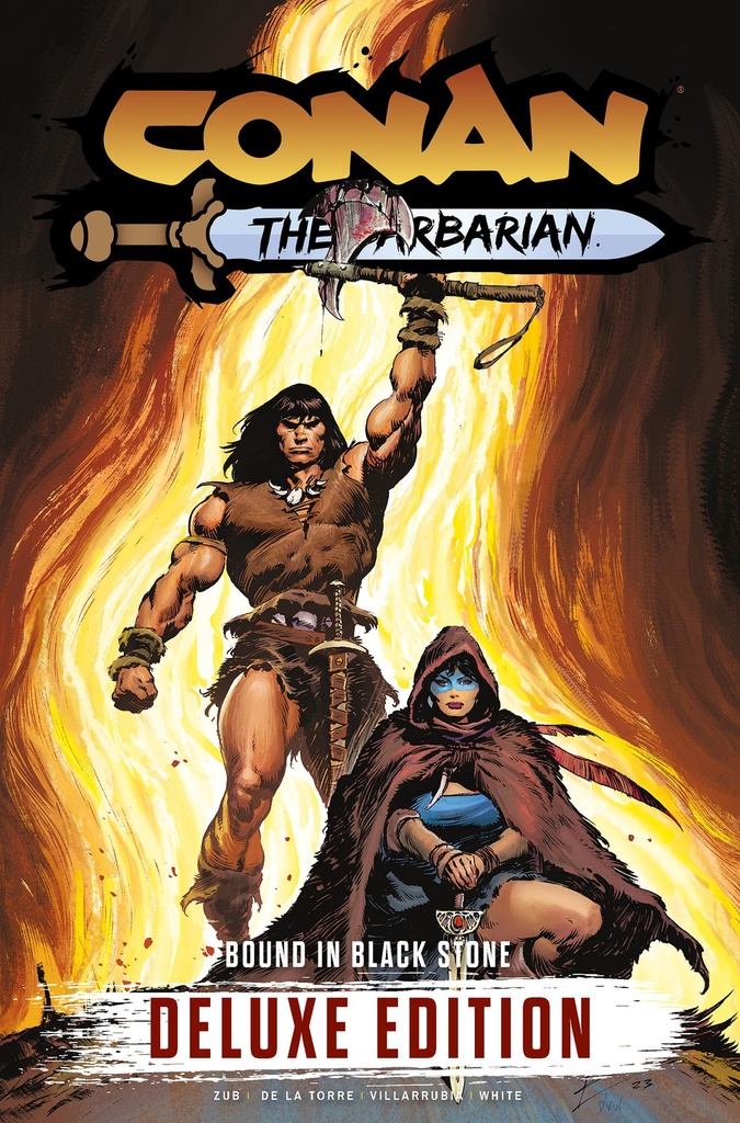 CONAN BARBARIAN BOUND BLACK STONE LUXE HC 1 REGULAR TORRE