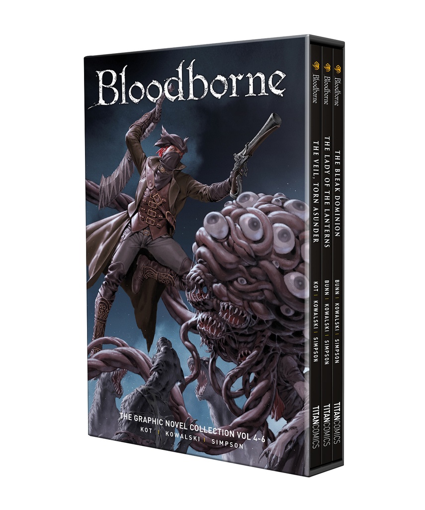 BLOODBORNE 04-06 SLIPCASE SET DIRECT MARKET ED YOON CVR