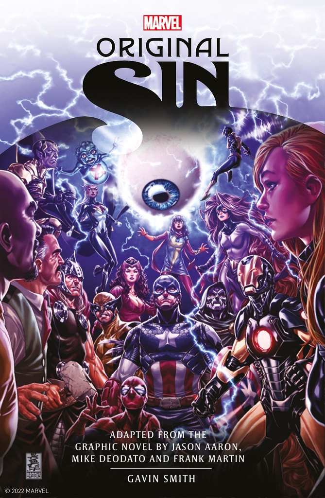 MARVELS ORIGINAL SIN NOVEL HC