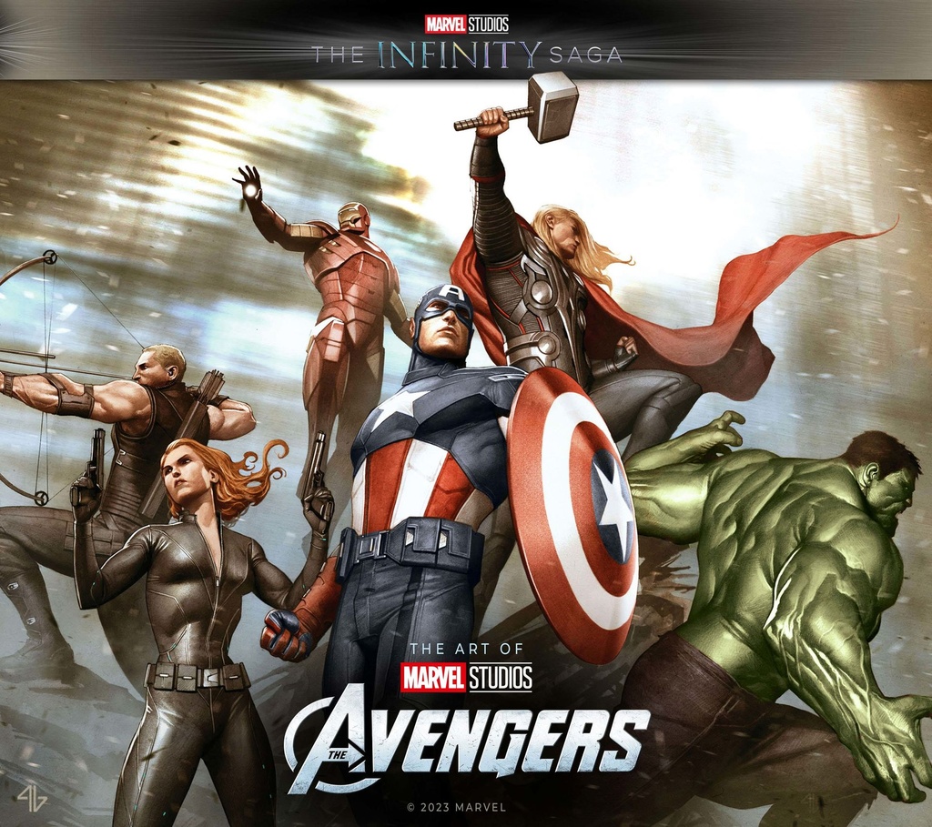 MARVEL STUDIOS INFINITY SAGA AVENGERS ART MOVIE HC