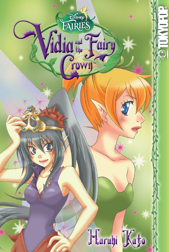 DISNEY FAIRIES MANGA 01 VIDIA & FAIRY CROWN