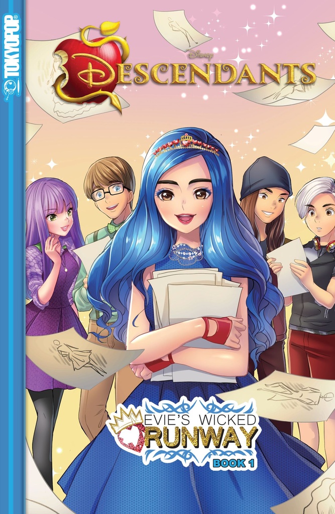 DISNEY DESCENDANTS EVIES WICKED RUNWAY 01
