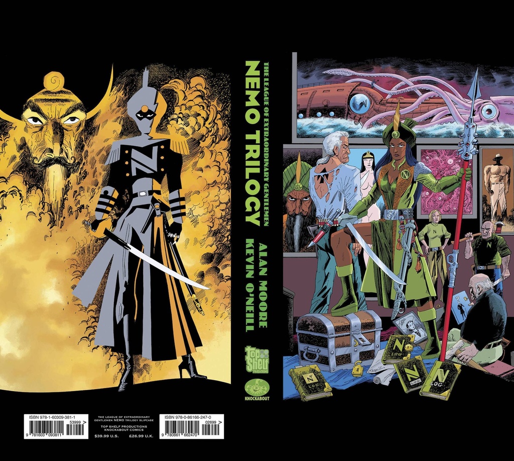 LOEG NEMO TRILOGY HC SLIPCASE ED