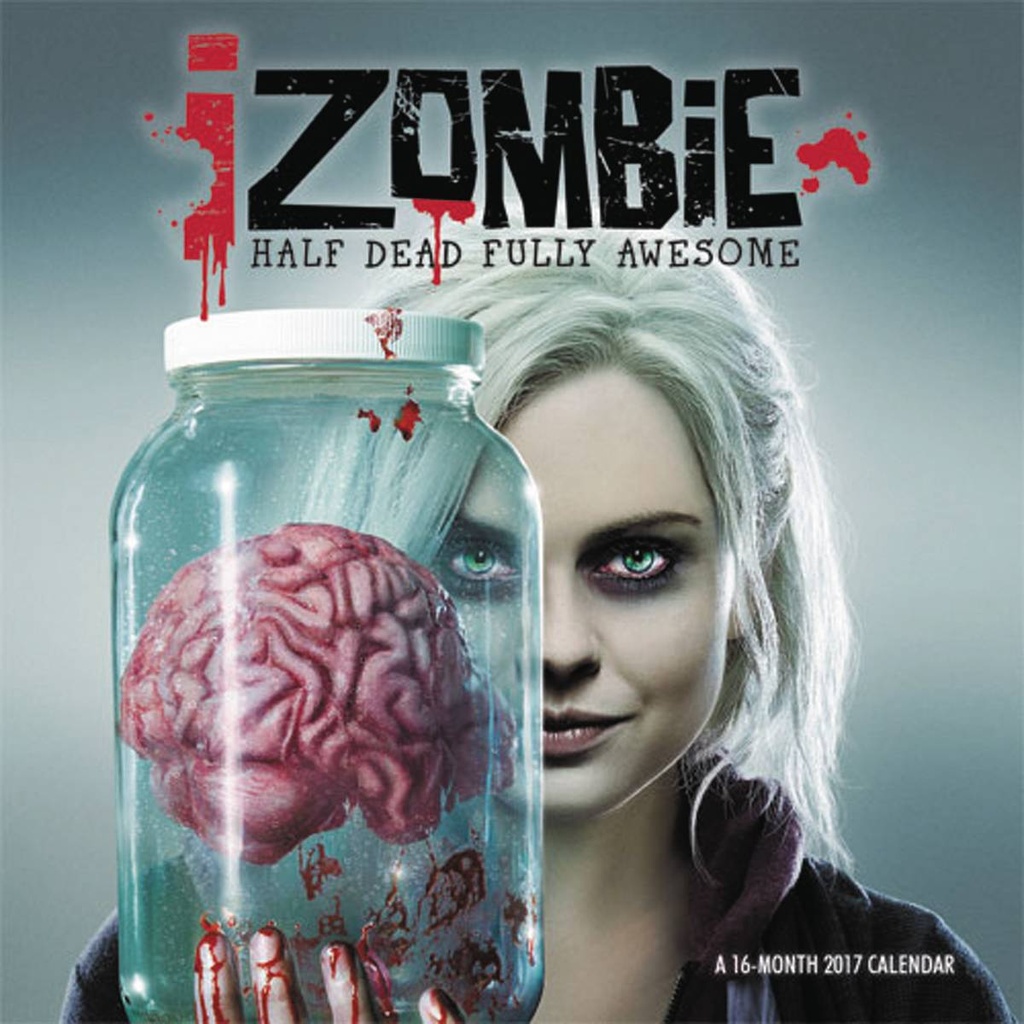IZOMBIE 2017 WALL CALENDAR