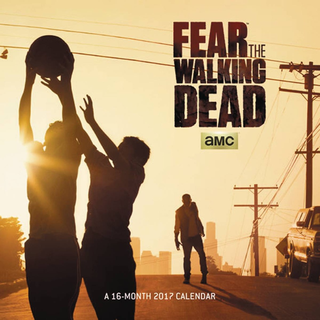 FEAR THE WALKING DEAD 2017 WALL CALENDAR