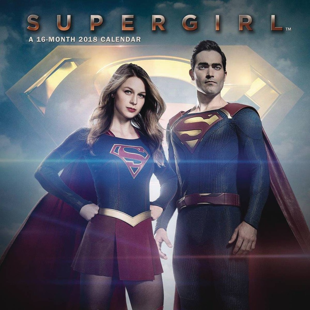 SUPERGIRL 2018 WALL CALENDAR