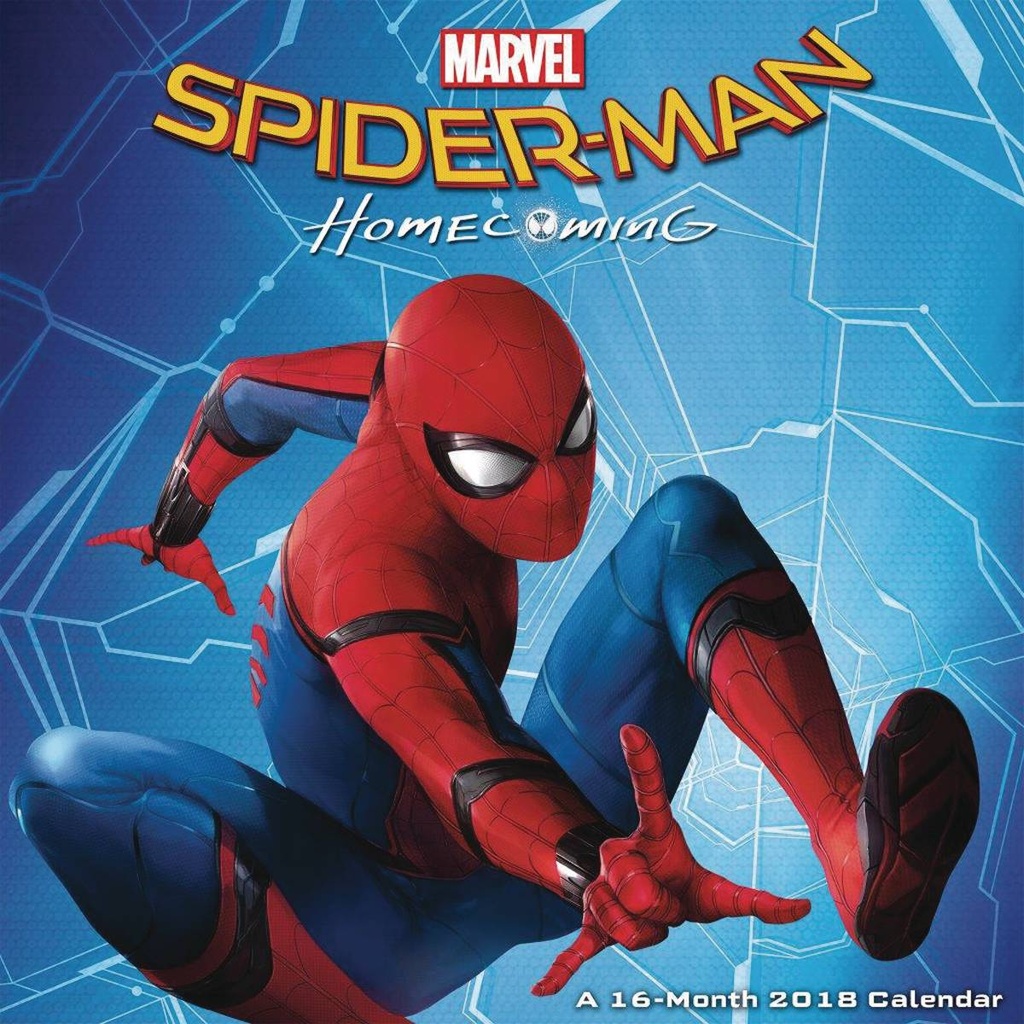 SPIDER-MAN HOMECOMING 2018 WALL CAL