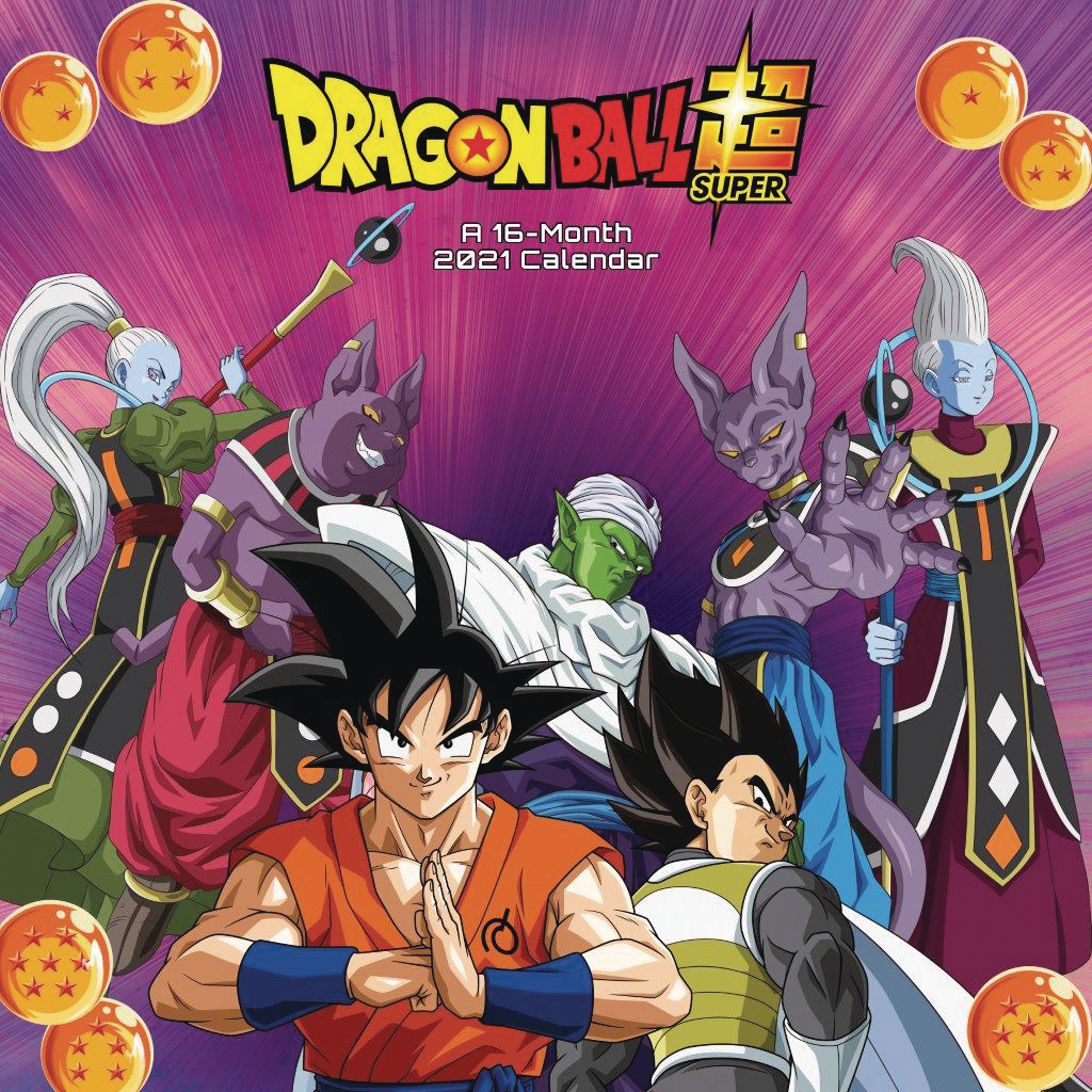DRAGONBALL SUPER 2021 WALL CAL