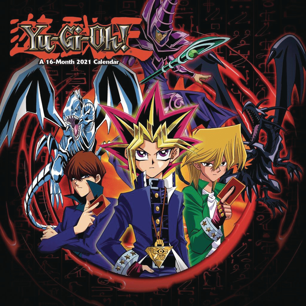 YUGIOH 2021 WALL CALENDAR
