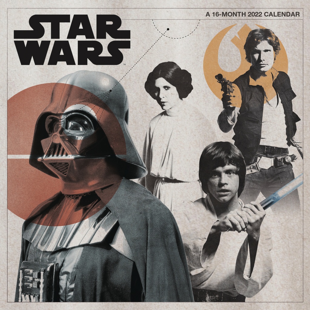 STAR WARS 2022 WALL CALENDAR