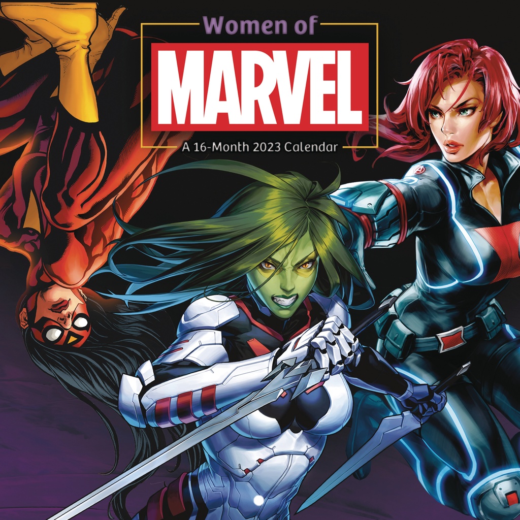 WOMEN OF MARVEL 2023 WALL CALENDAR