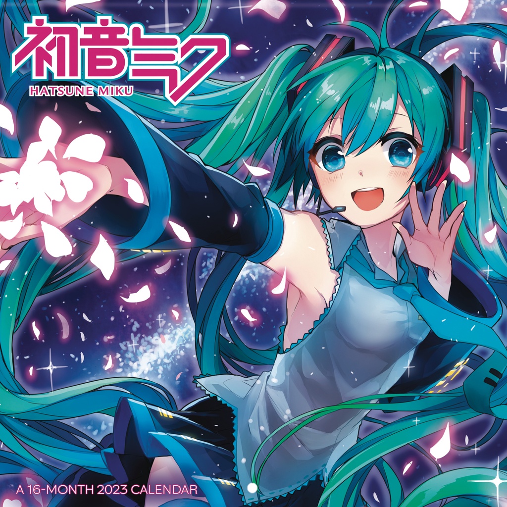 HATSUNE MIKU 2023 WALL CALENDAR