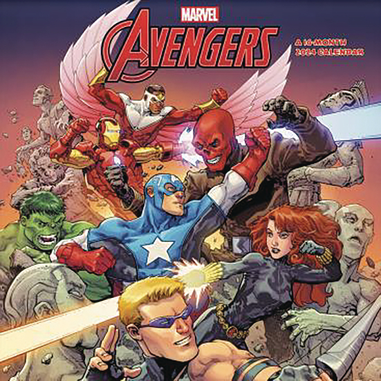 AVENGERS 16 MONTH 2024 WALL CALENDAR