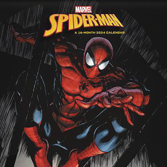 SPIDER-MAN 16 MONTH 2024 WALL CALENDAR