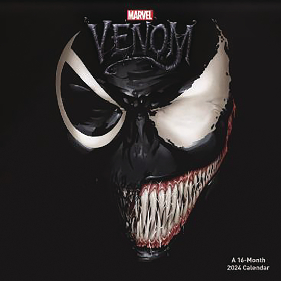 VENOM 16 MONTH 2024 WALL CALENDAR