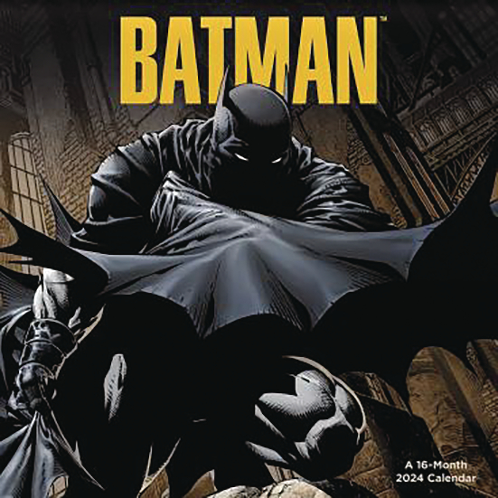 BATMAN 16 MONTH 2024 WALL CALENDAR