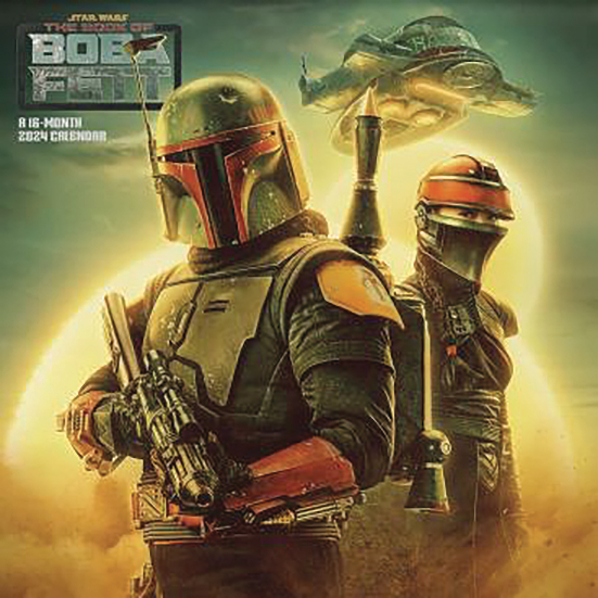 STAR WARS BOOK OF BOBA FETT 2024 WALL CALENDAR
