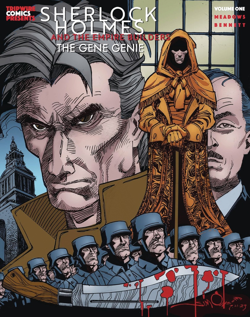 SHERLOCK HOLMES AND THE EMPIRE BUILDERS HC 1 THE GENE GENIE