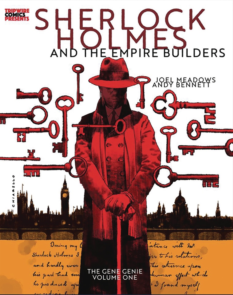 SHERLOCK HOLMES AND THE EMPIRE BUILDERS HC 1 THE GENE GENIE