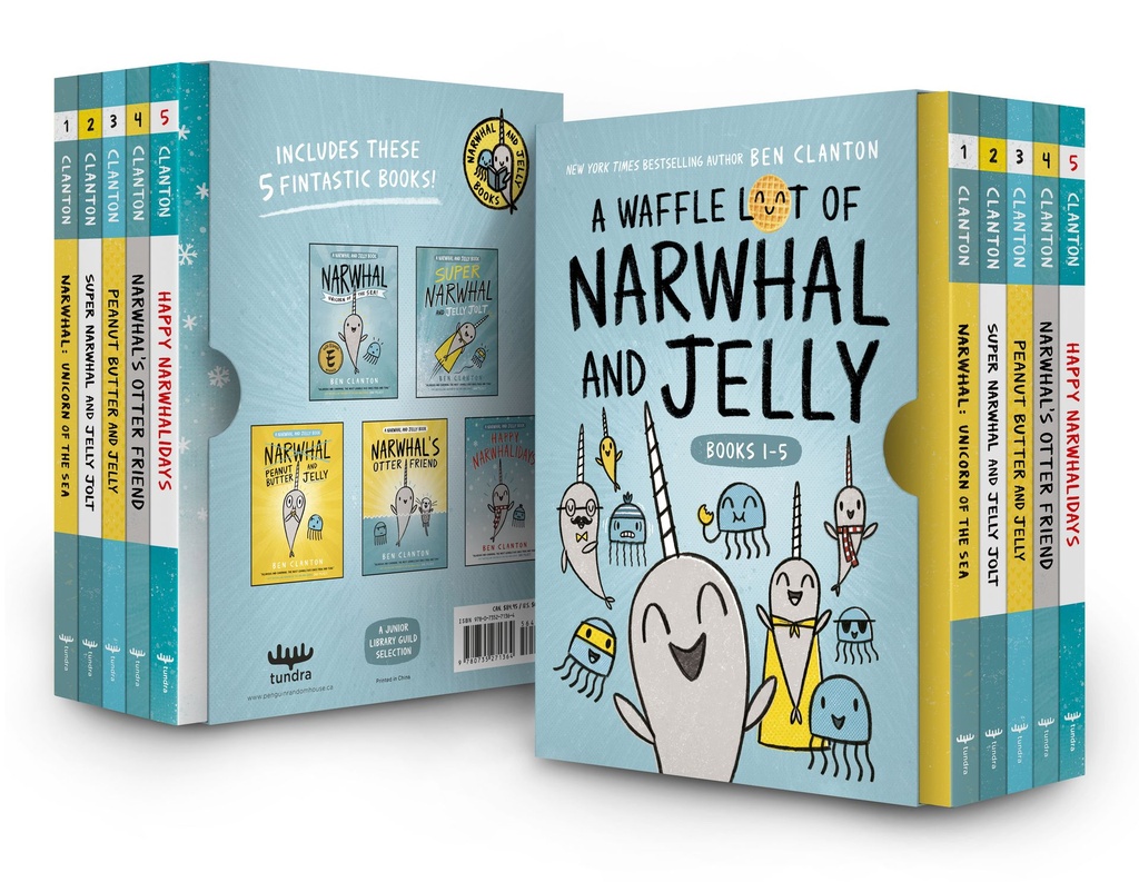 WAFFLE LOT OF NARWHAL & JELLY BOX SET