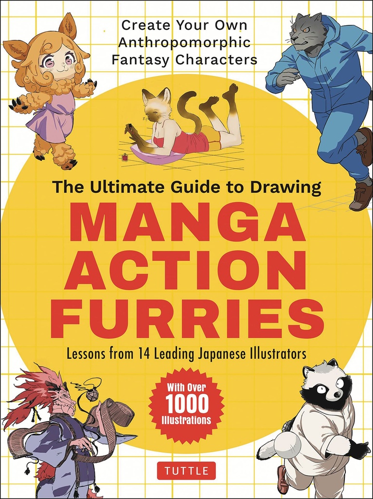 ULTIMATE GUIDE DRAWING MANGA ACTION FURRIES