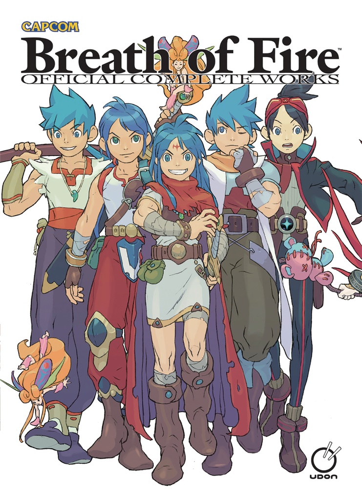 BREATH OF FIRE OFFICIAL COMPLETE WORKS HC