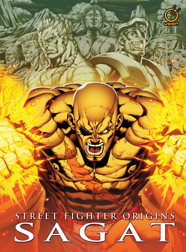STREET FIGHTER ORIGINS SAGAT HC