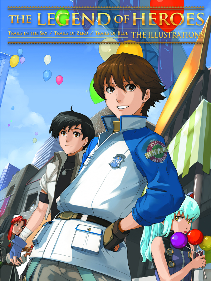 LEGEND OF HEROES 02 ILLUSTRATIONS