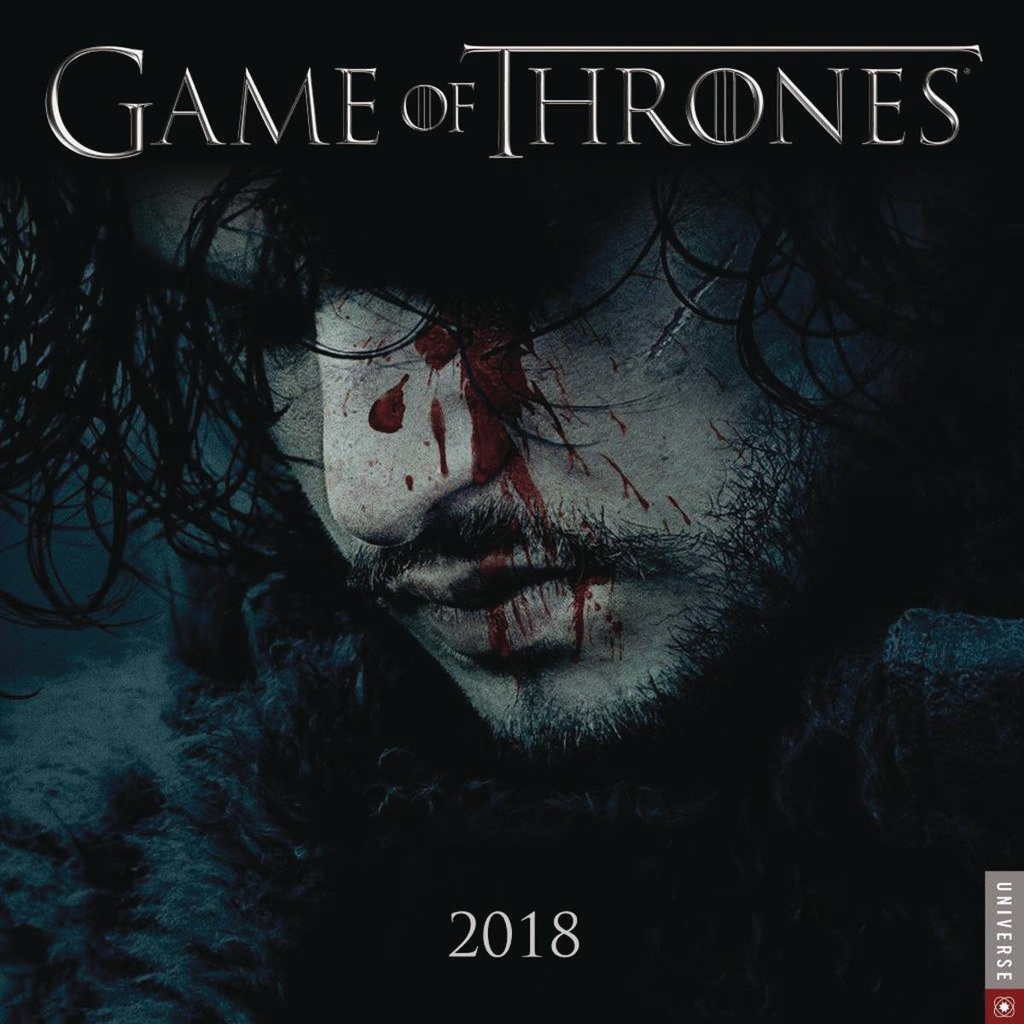GAME OF THRONES 2018 WALL CALENDAR