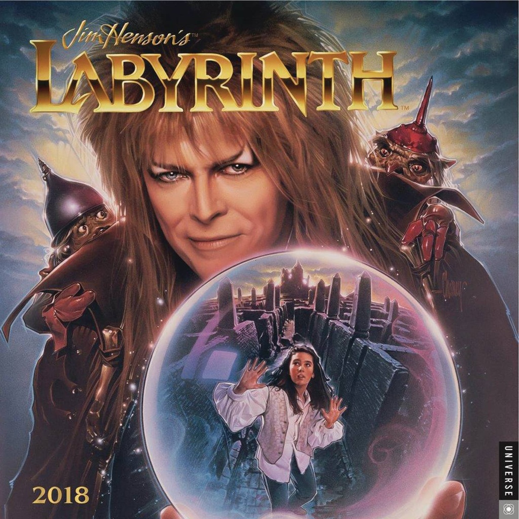 LABYRINTH 2018 WALL CALENDAR