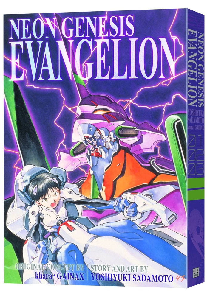 NEON GENESIS EVANGELION 3-IN-1 ED 01