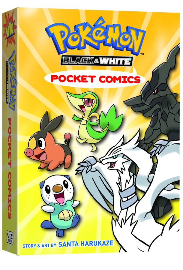 POKEMON POCKET COMICS BLACK & WHITE