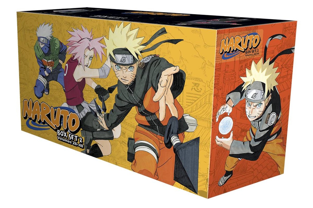 NARUTO BOX SET 02 VOLS 28-48