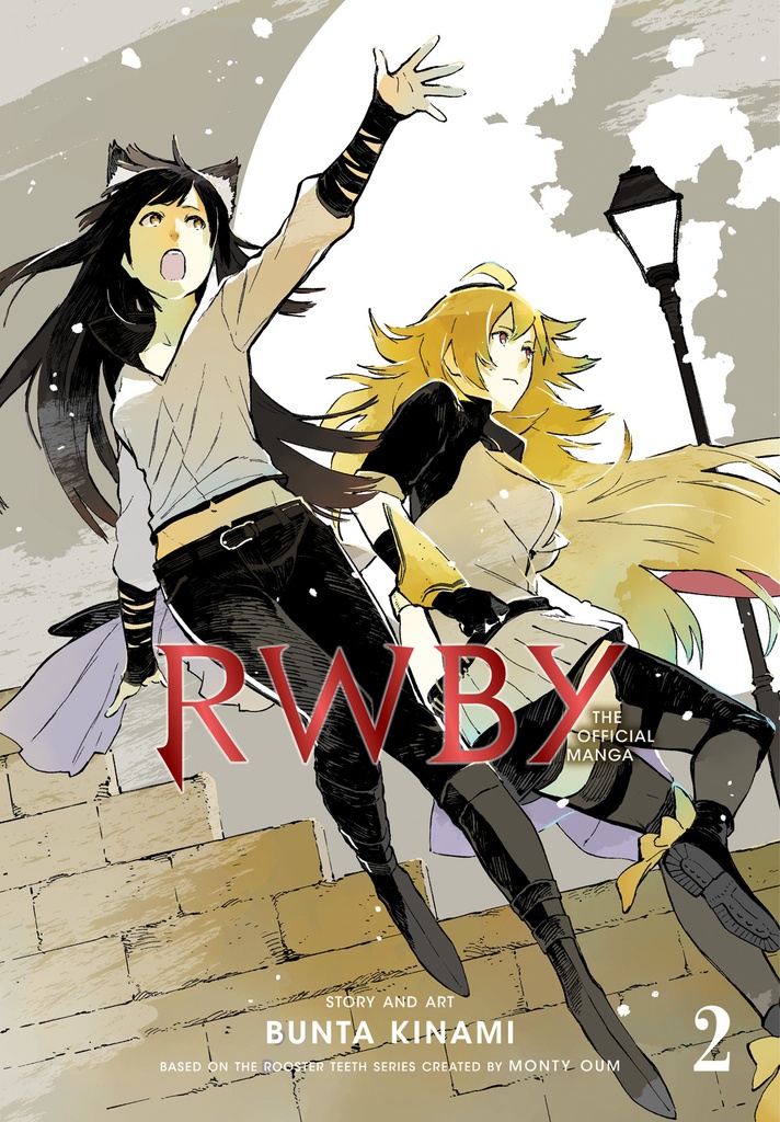 RWBY OFFICIAL MANGA 02 BEACON ARC