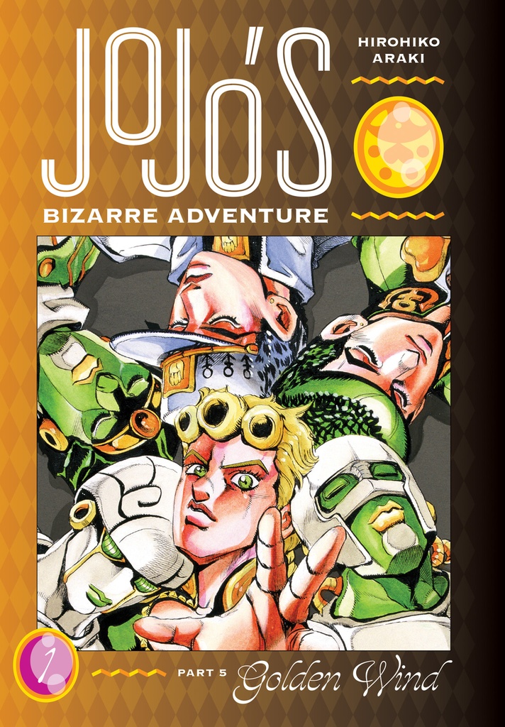 JOJOS BIZARRE ADV 5 GOLDEN WIND HC 01