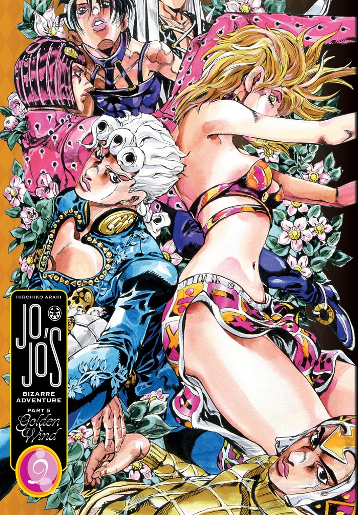 JOJOS BIZARRE ADV 5 GOLDEN WIND HC 09