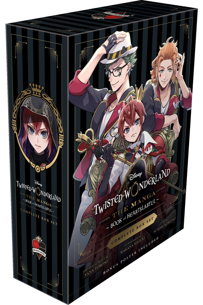 DISNEY TWISTED WONDERLAND HEARTSLABYUL BOX SET 1 - 4