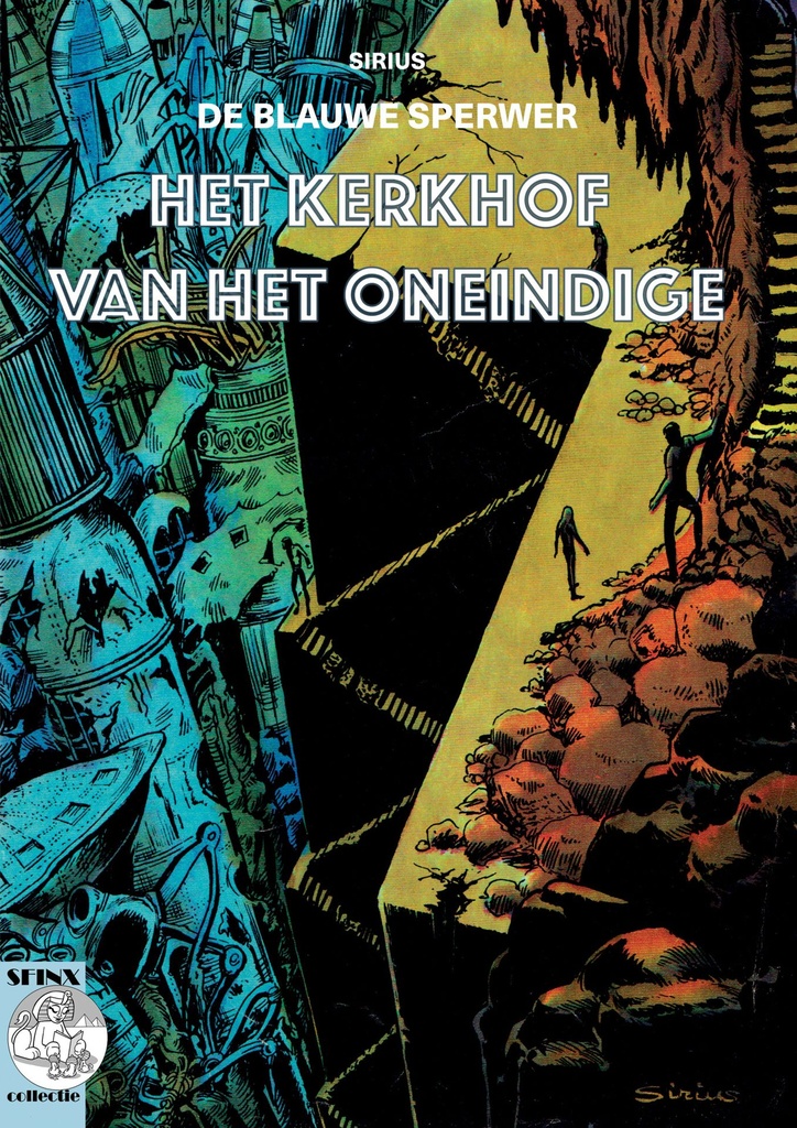 Sfinxcollectie 15 De Blauwe Sperwer - Kerkhof vh oneindige