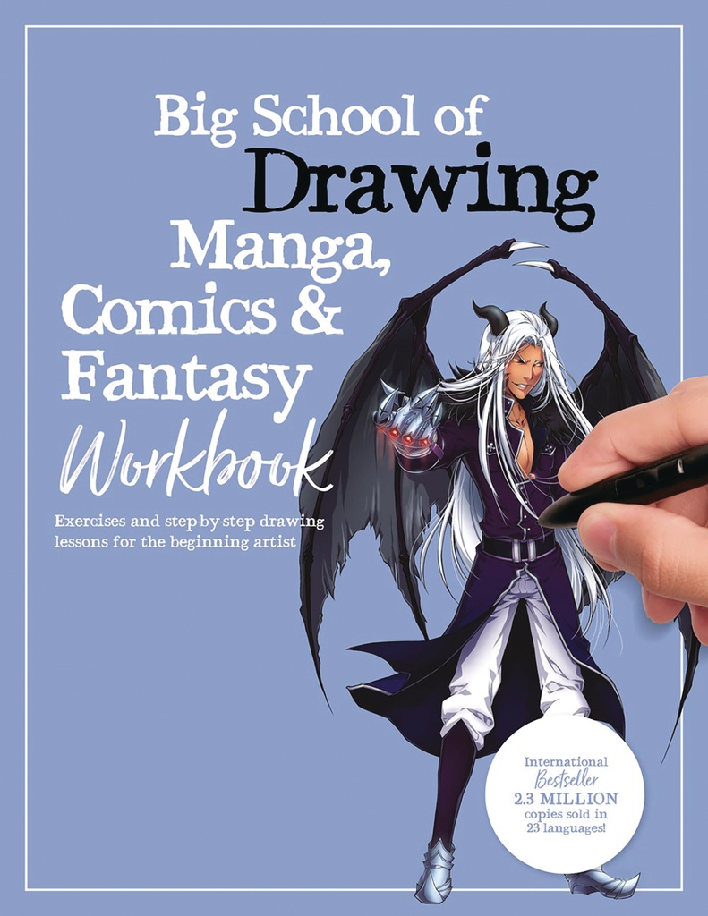 BIG SCHOOL OF DRAWING MANGA COMICS & FANTASY WORKBOOK