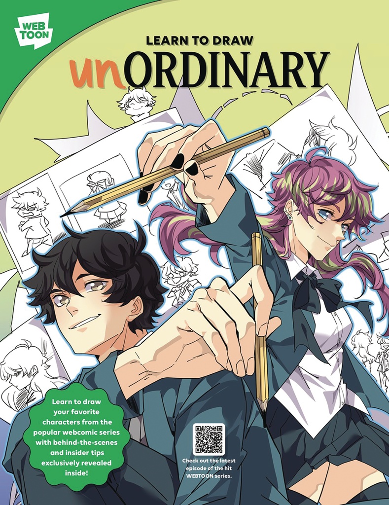 WEBTOON LEARN TO DRAW UNORDINARY