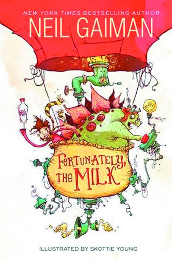 NEIL GAIMAN FORTUNATELY THE MILK HC