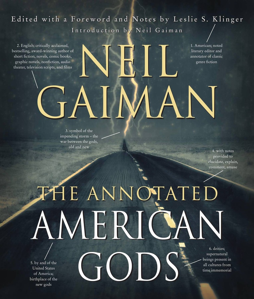 NEIL GAIMANS ANNOTATED AMERICAN GODS HC