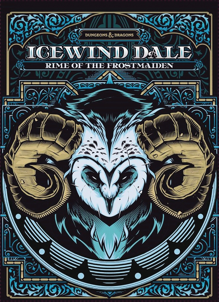 D&D RPG ICE WIND DALE RIME OF THE FROST MAIDEN HC ALT CVR
