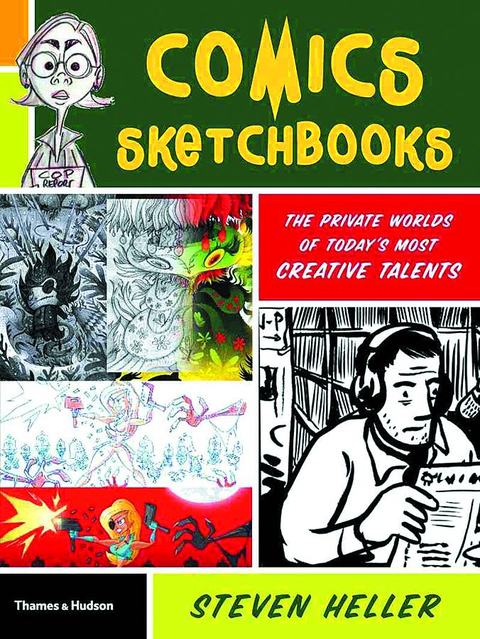 COMICS SKETCHBOOKS PRIVATE WORLDS TODAYS CREATIVE TALENTS