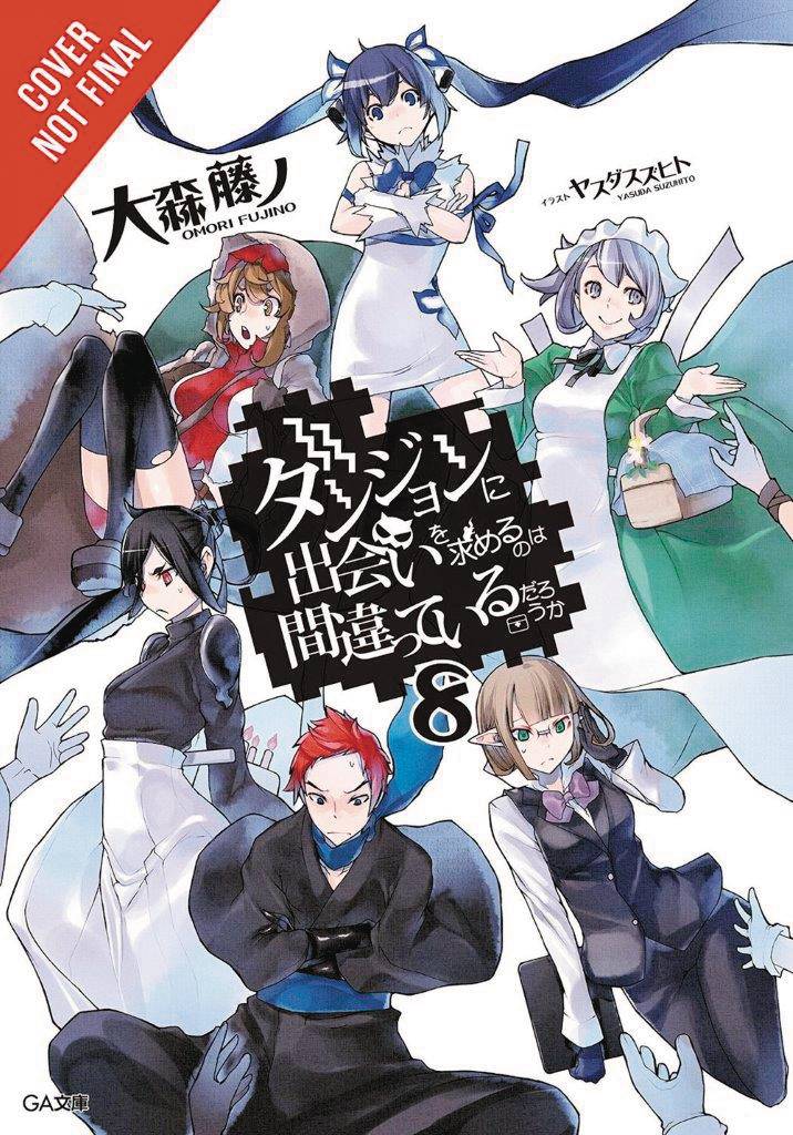 IS WRONG TRY PICK UP GIRLS IN DUNGEON NOVEL 08