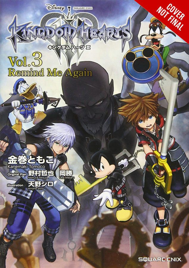 KINGDOM HEARTS III 3 THREE LIGHT NOVEL 03