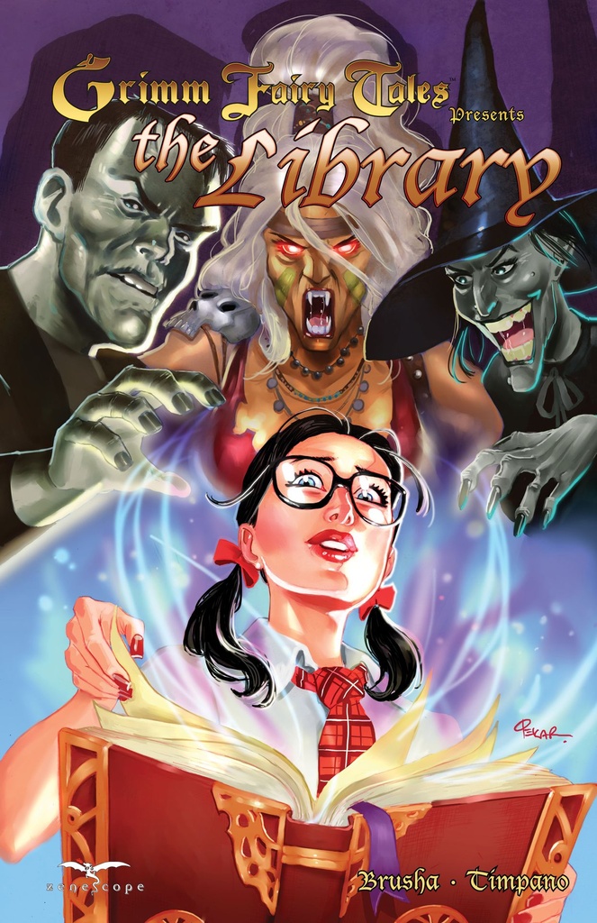 GRIMM FAIRY TALES THE LIBRARY