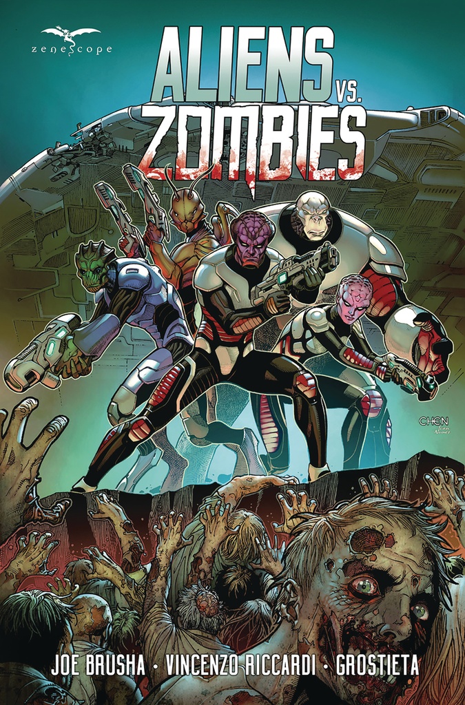 ALIENS VS ZOMBIES