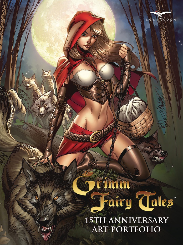 GRIMM FAIRY TALES 15TH ANNIVERSARY ART PORTFOLIO